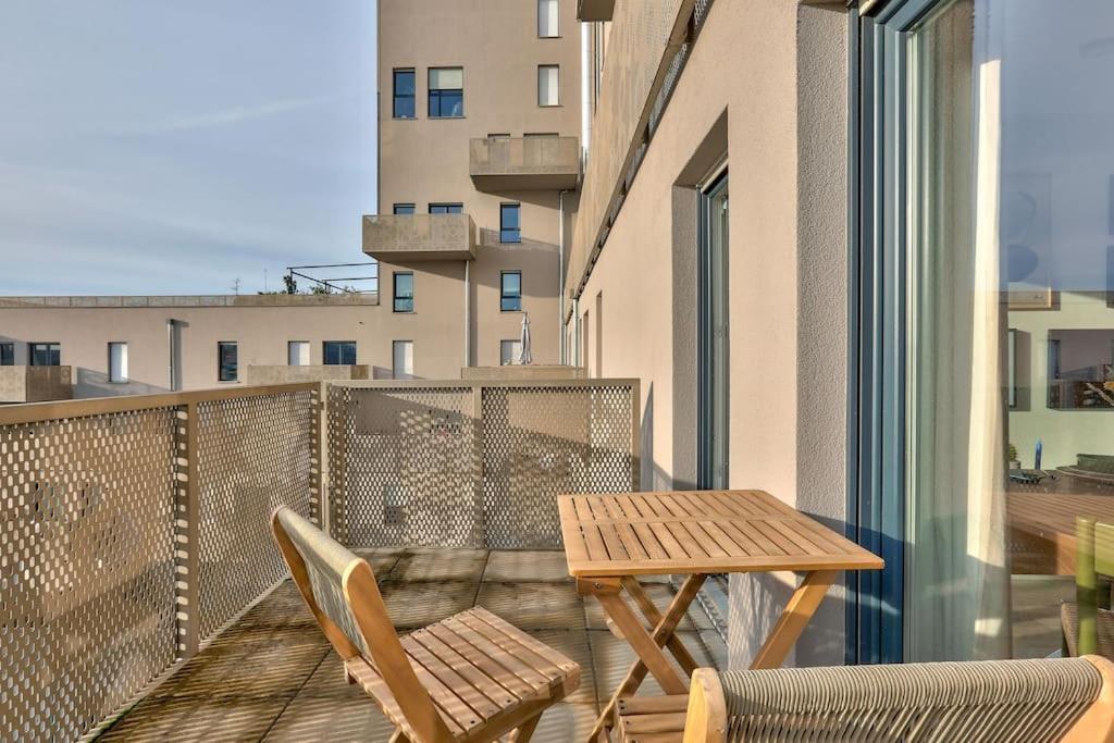 Charmant Appartement Neudorf Ouest Estrasburgo Exterior foto
