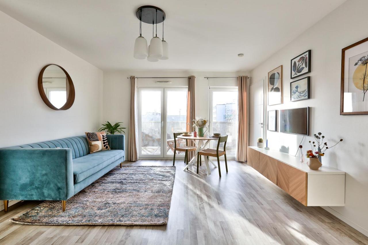 Charmant Appartement Neudorf Ouest Estrasburgo Exterior foto