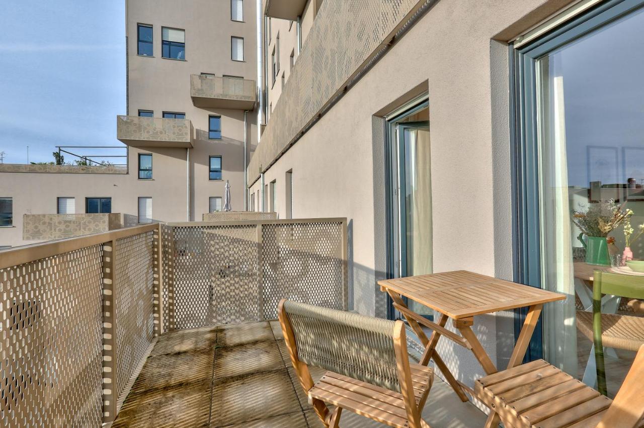 Charmant Appartement Neudorf Ouest Estrasburgo Exterior foto